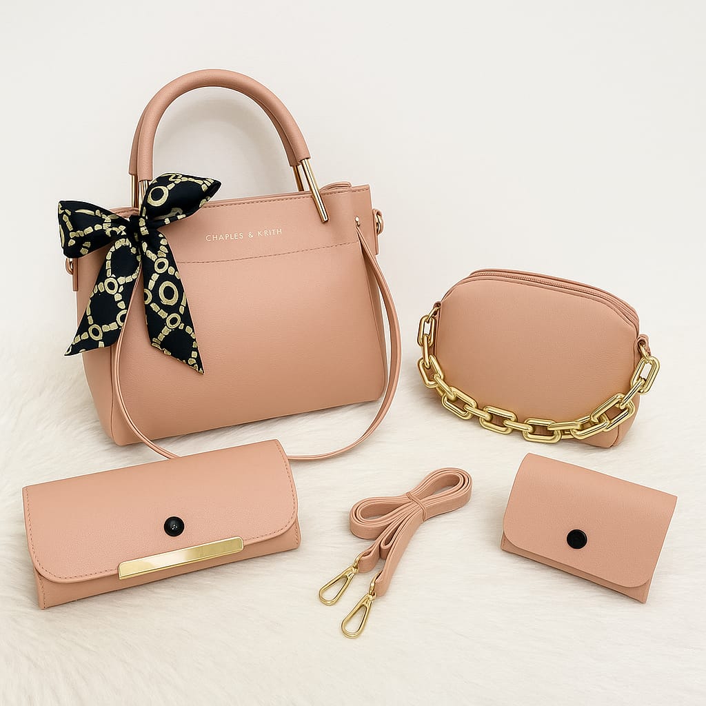 Ladies/ Female Bag 4 Pcs High Quality Bags