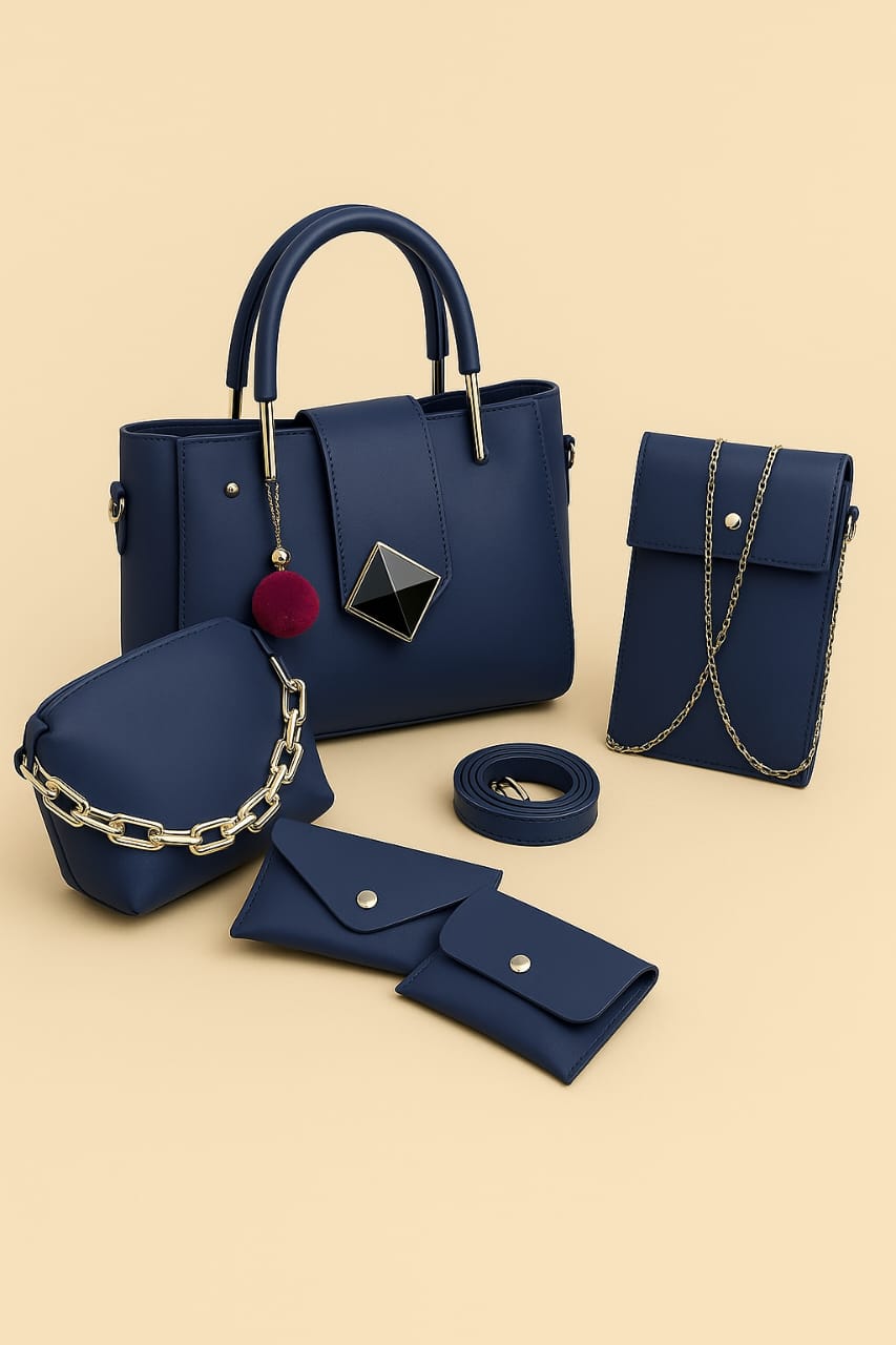 Ladies High Quality Bag 5 Pcs