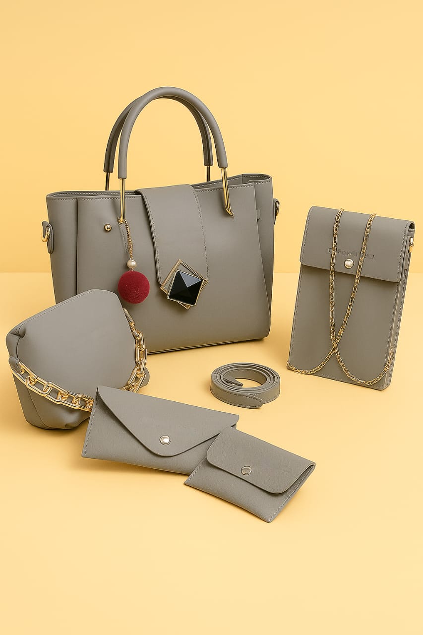 Ladies High Quality Bag 5 Pcs